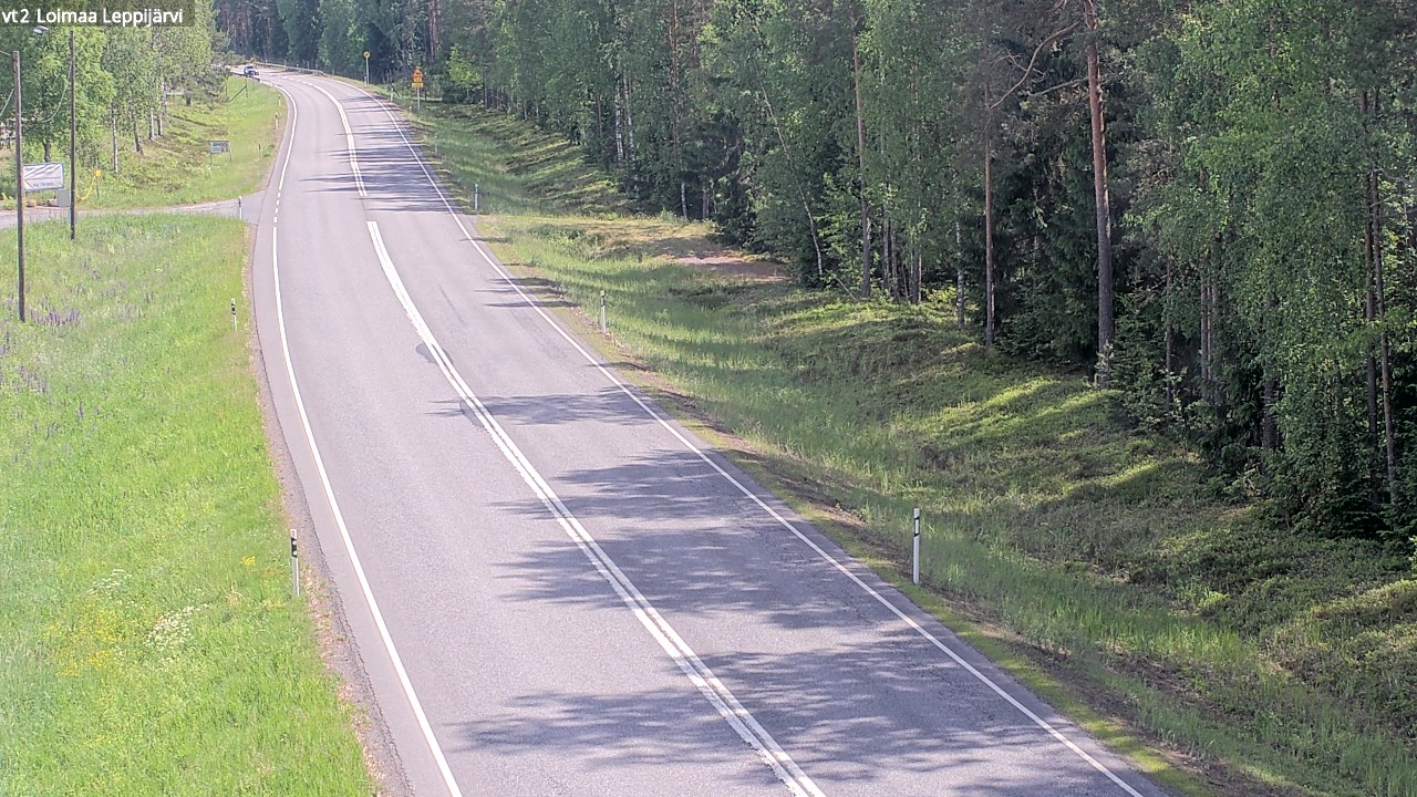 Kelikamerat Kuva Tie 2 Loimaa, Leppijärvi, Loimaa, Varsinais-Suomi