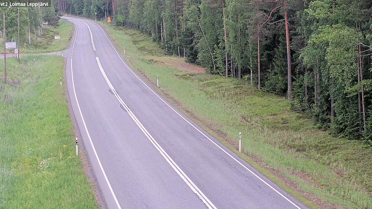 Kelikamerat Kuva Tie 2 Loimaa, Leppijärvi, Loimaa, Varsinais-Suomi