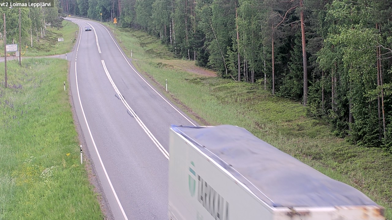 Kelikamerat Kuva Tie 2 Loimaa, Leppijärvi, Loimaa, Varsinais-Suomi