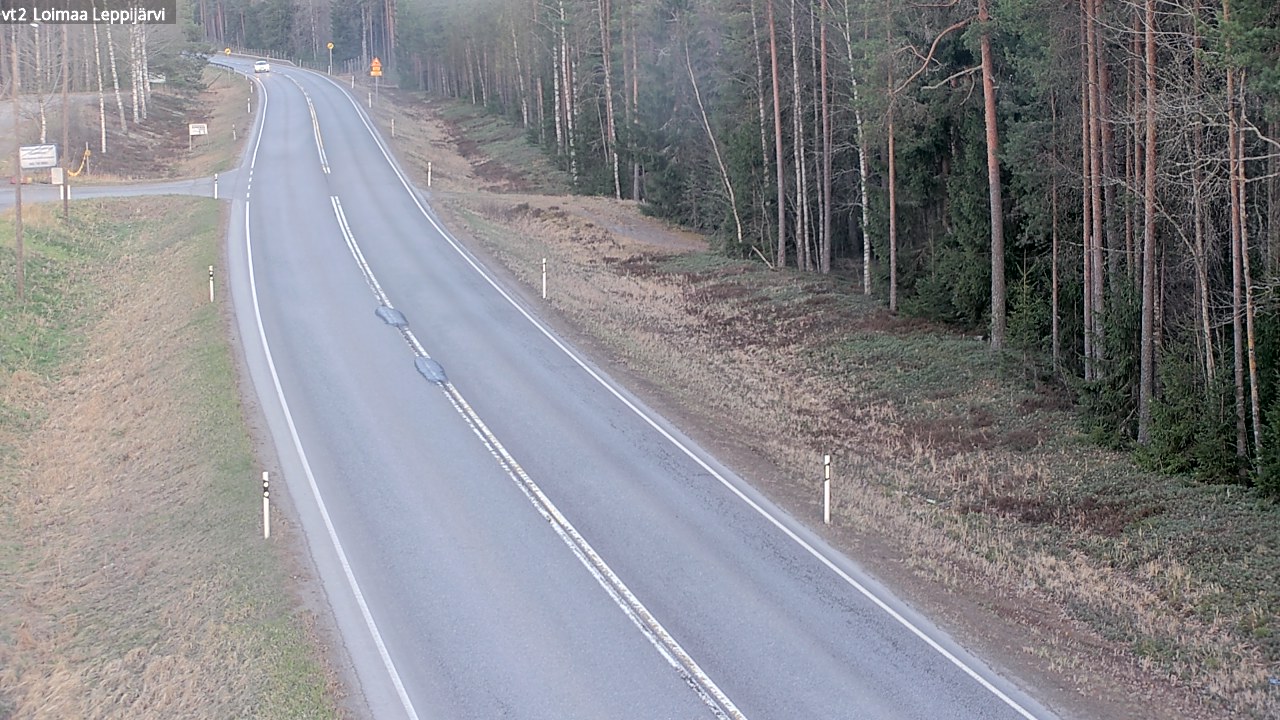 Weather Camera Image Road 2 Loimaa, Leppijärvi, Loimaa, Varsinais-Suomi