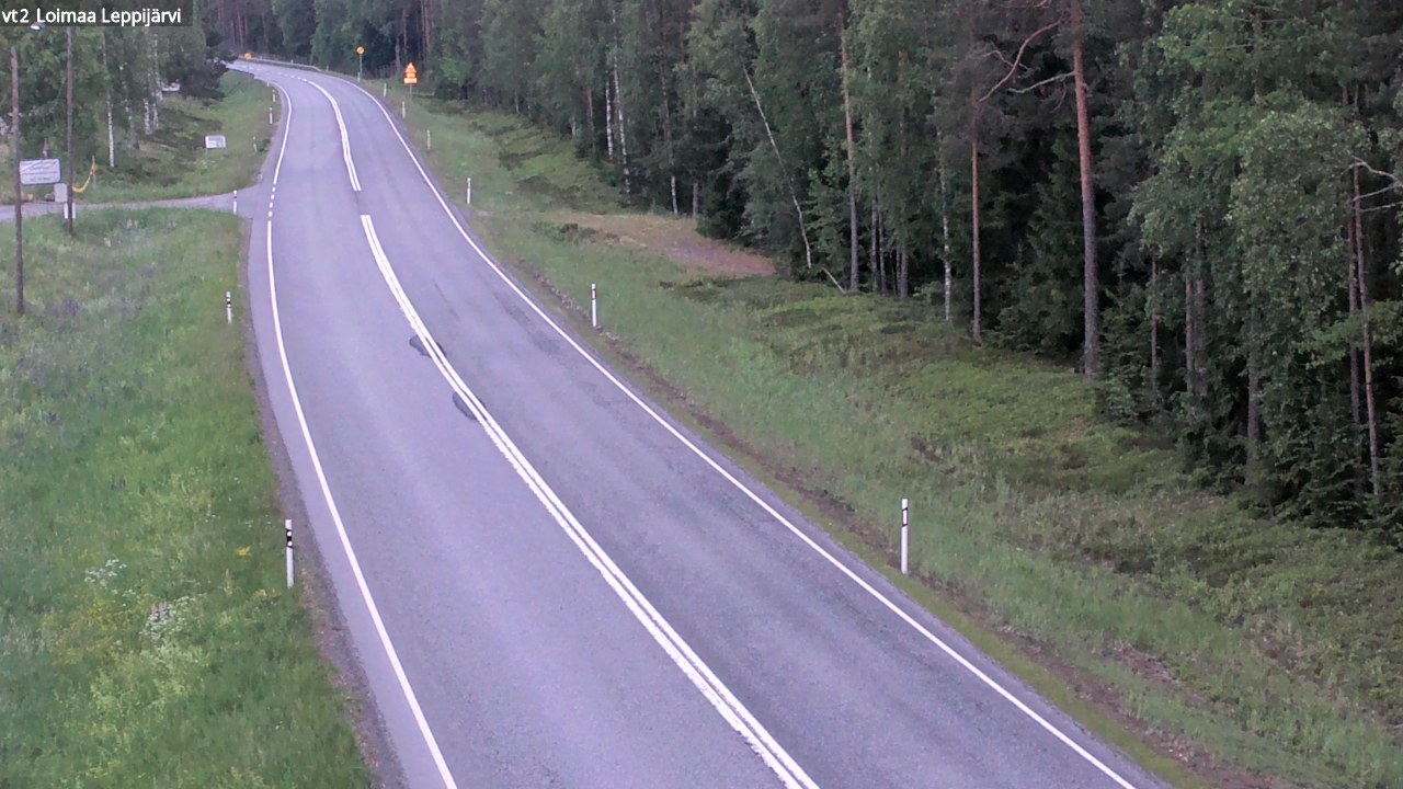Weather Camera Image Väg 2 Loimaa, Leppijärvi, Loimaa, Varsinais-Suomi