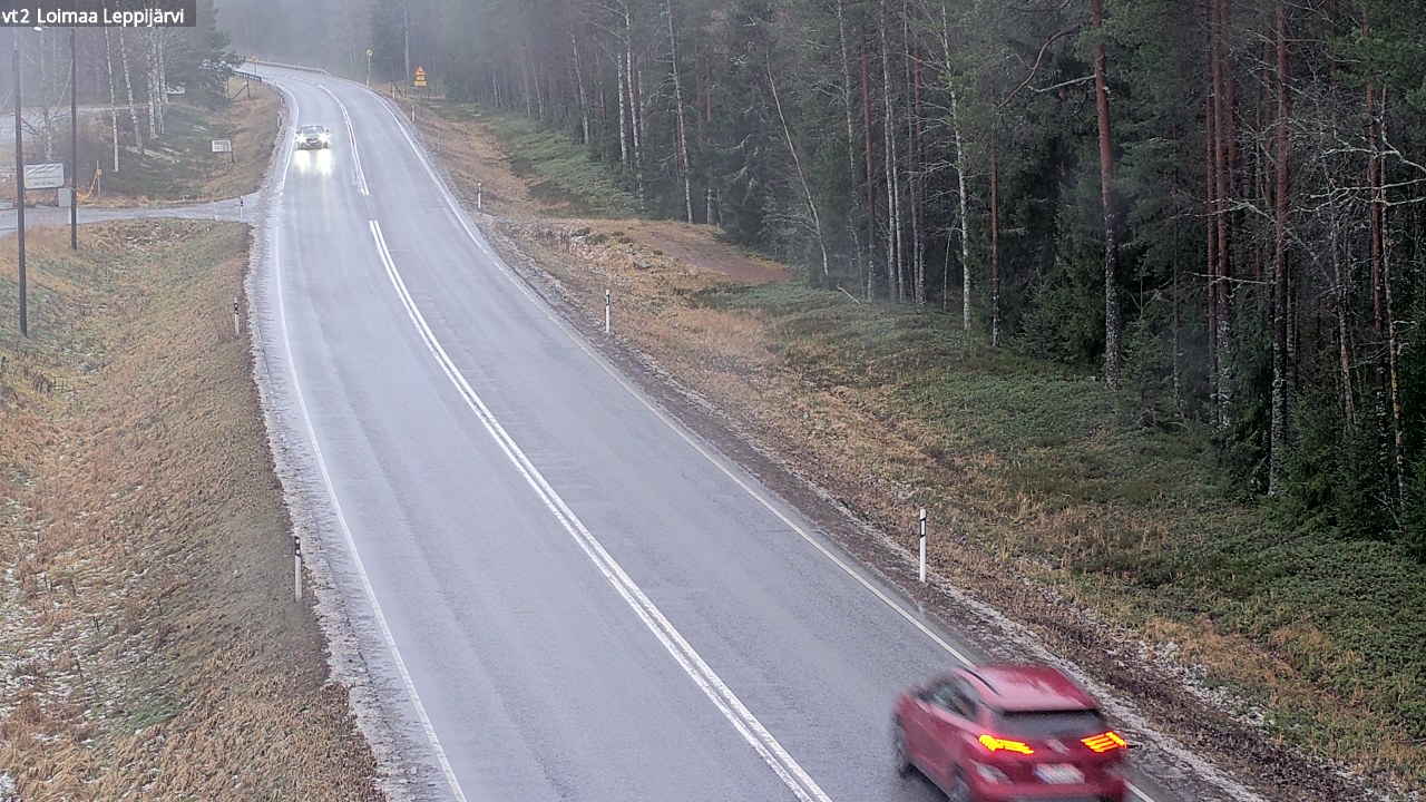 Weather Camera Image Väg 2 Loimaa, Leppijärvi, Loimaa, Varsinais-Suomi