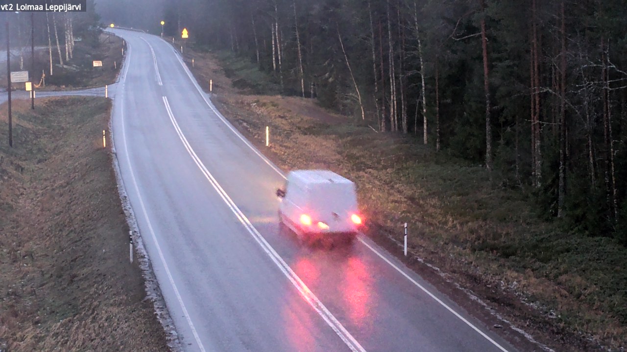 Weather Camera Image Väg 2 Loimaa, Leppijärvi, Loimaa, Varsinais-Suomi