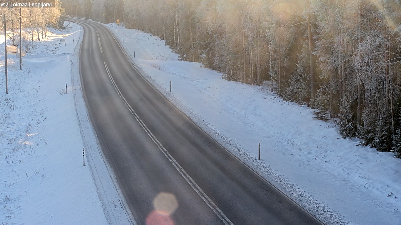 Weather Camera Image Road 2 Loimaa, Leppijärvi, Loimaa, Varsinais-Suomi