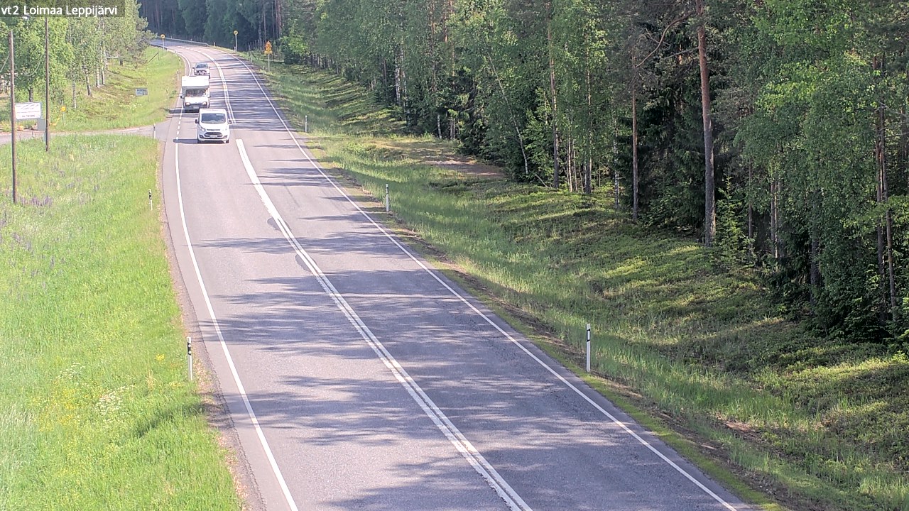 Kelikamerat Kuva Tie 2 Loimaa, Leppijärvi, Loimaa, Varsinais-Suomi