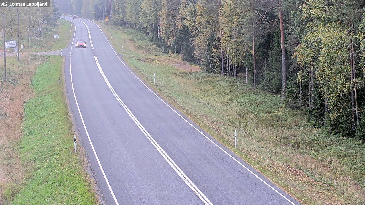 Kelikamerat Kuva Tie 2 Loimaa, Leppijärvi, Loimaa, Varsinais-Suomi