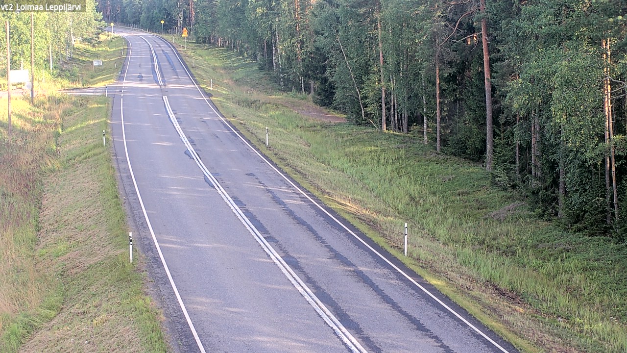 Kelikamerat Kuva Tie 2 Loimaa, Leppijärvi, Loimaa, Varsinais-Suomi