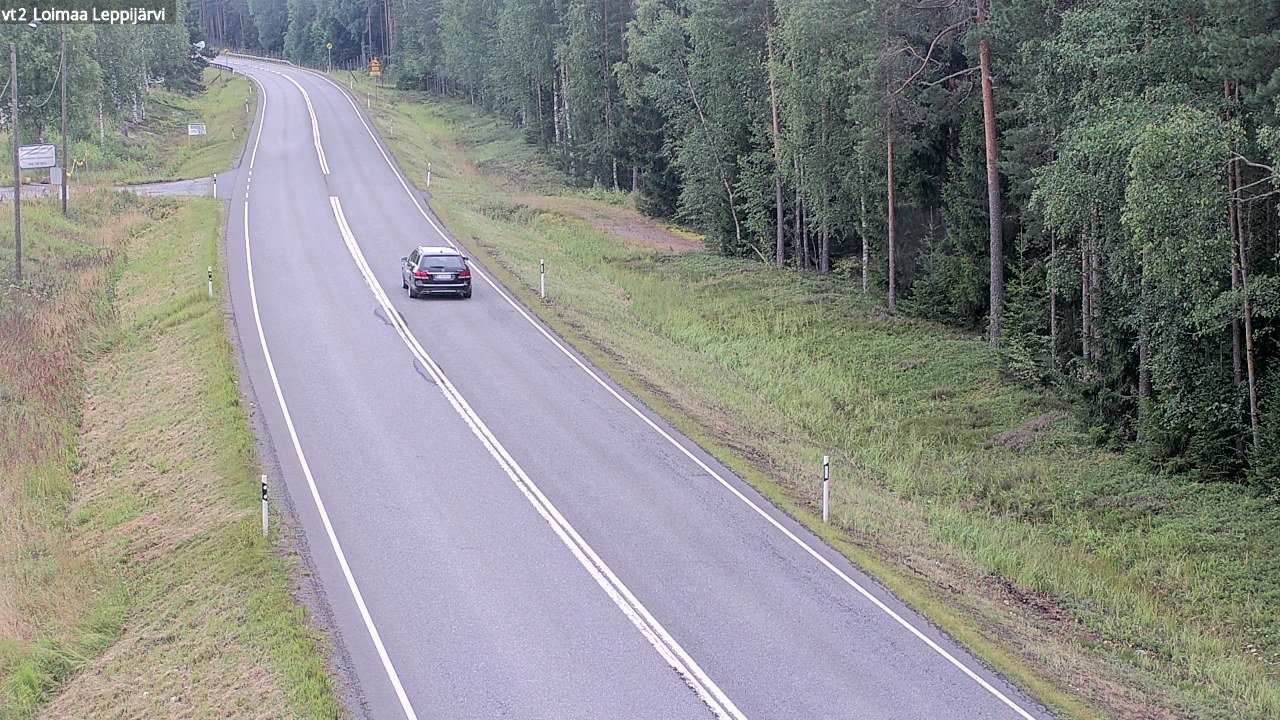 Weather Camera Image Väg 2 Loimaa, Leppijärvi, Loimaa, Varsinais-Suomi
