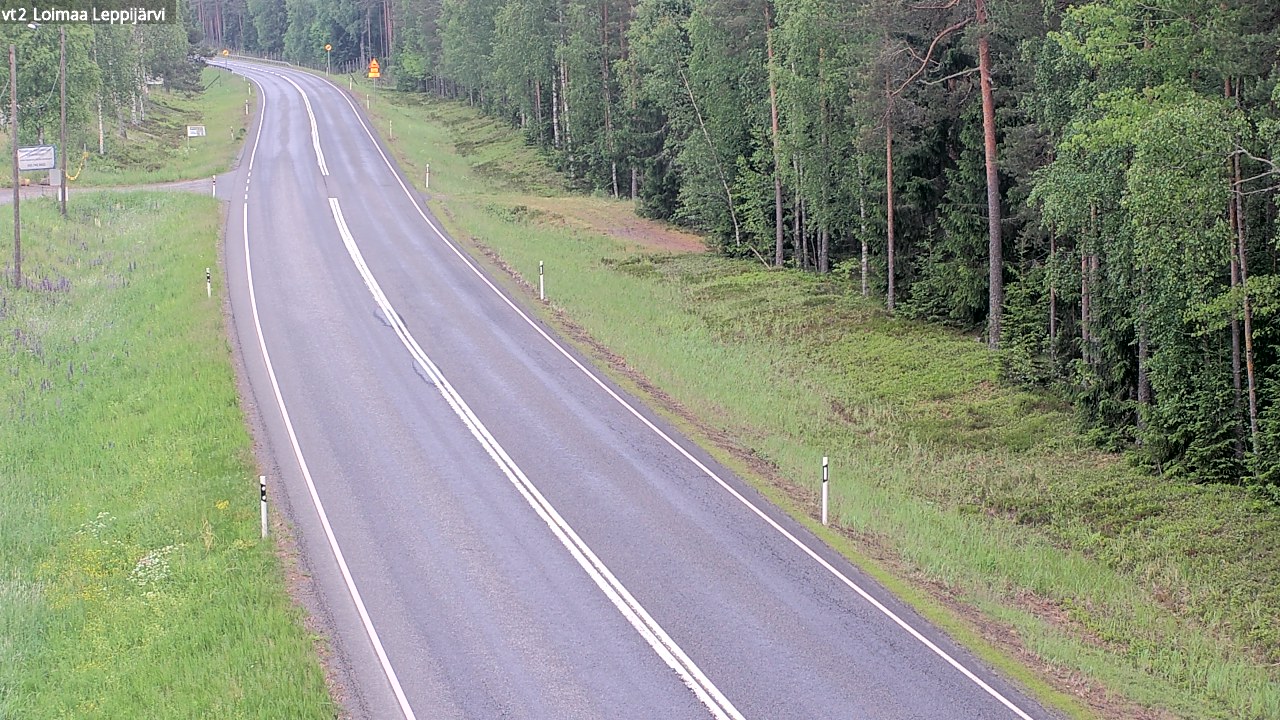 Kelikamerat Kuva Tie 2 Loimaa, Leppijärvi, Loimaa, Varsinais-Suomi