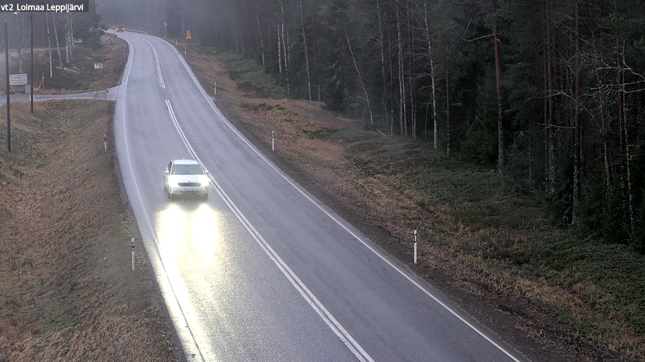 Weather Camera Image Väg 2 Loimaa, Leppijärvi, Loimaa, Varsinais-Suomi