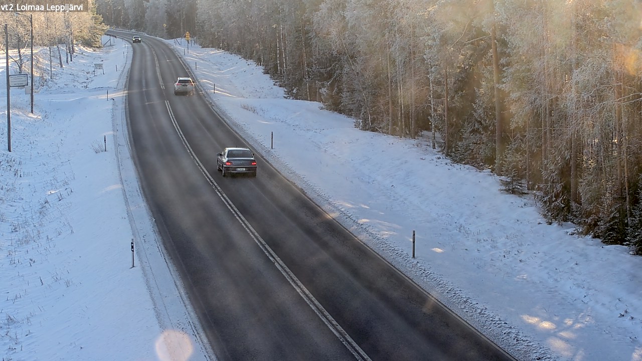 Weather Camera Image Road 2 Loimaa, Leppijärvi, Loimaa, Varsinais-Suomi
