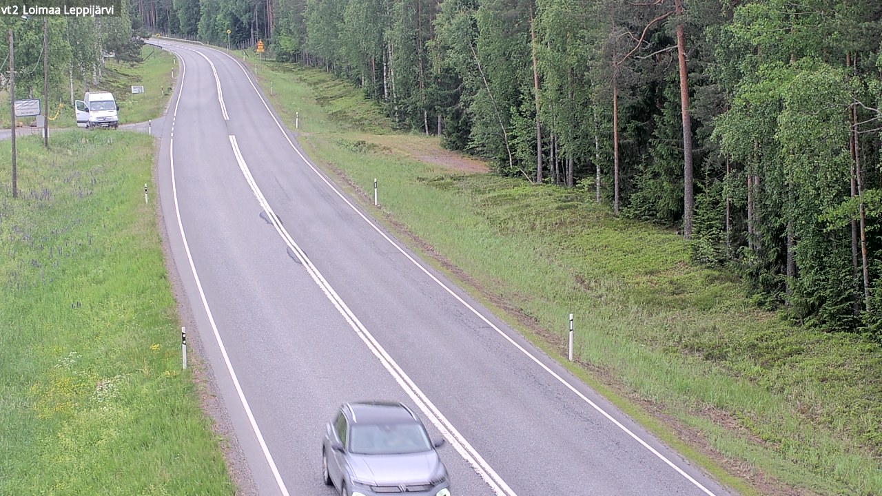 Weather Camera Image Väg 2 Loimaa, Leppijärvi, Loimaa, Varsinais-Suomi