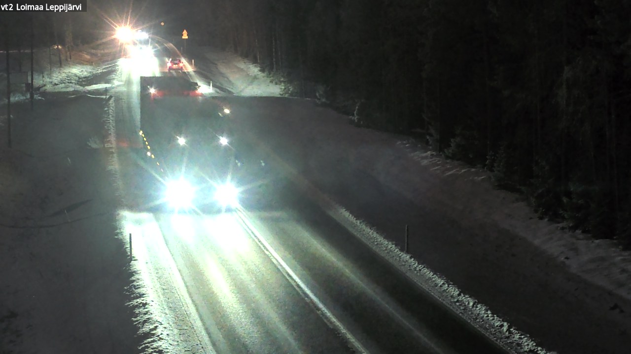 Weather Camera Image Väg 2 Loimaa, Leppijärvi, Loimaa, Varsinais-Suomi