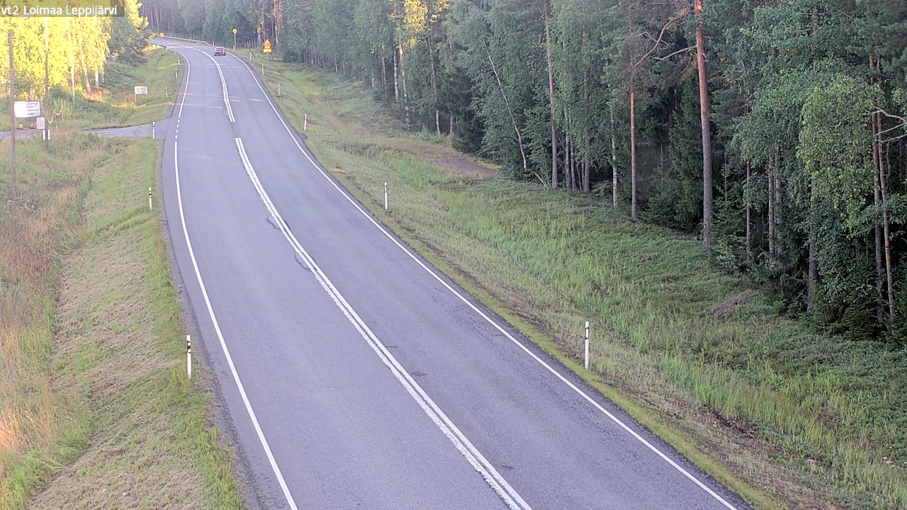 Kelikamerat Kuva Tie 2 Loimaa, Leppijärvi, Loimaa, Varsinais-Suomi