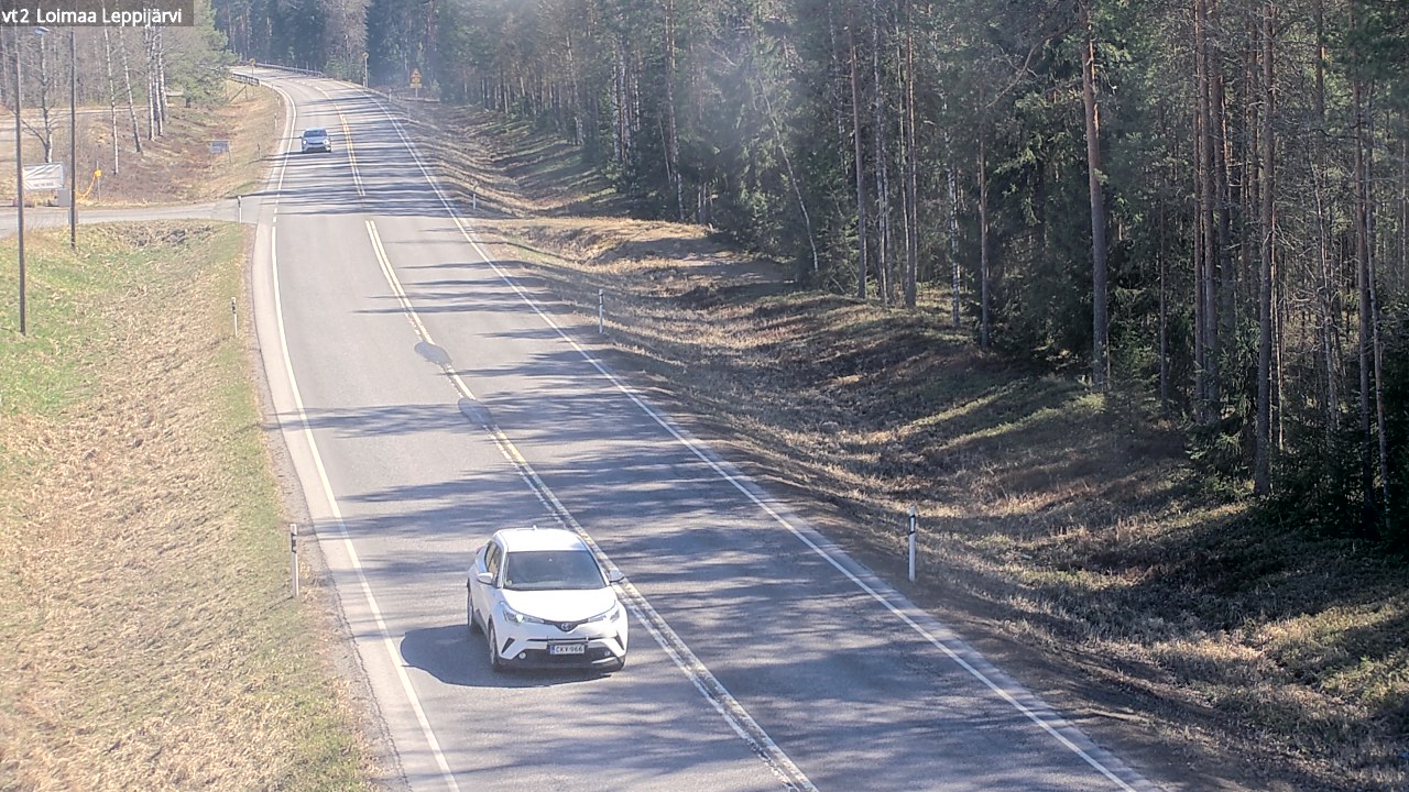 Kelikamerat Kuva Tie 2 Loimaa, Leppijärvi, Loimaa, Varsinais-Suomi