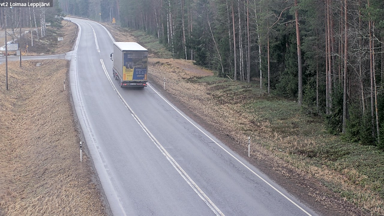 Weather Camera Image Road 2 Loimaa, Leppijärvi, Loimaa, Varsinais-Suomi