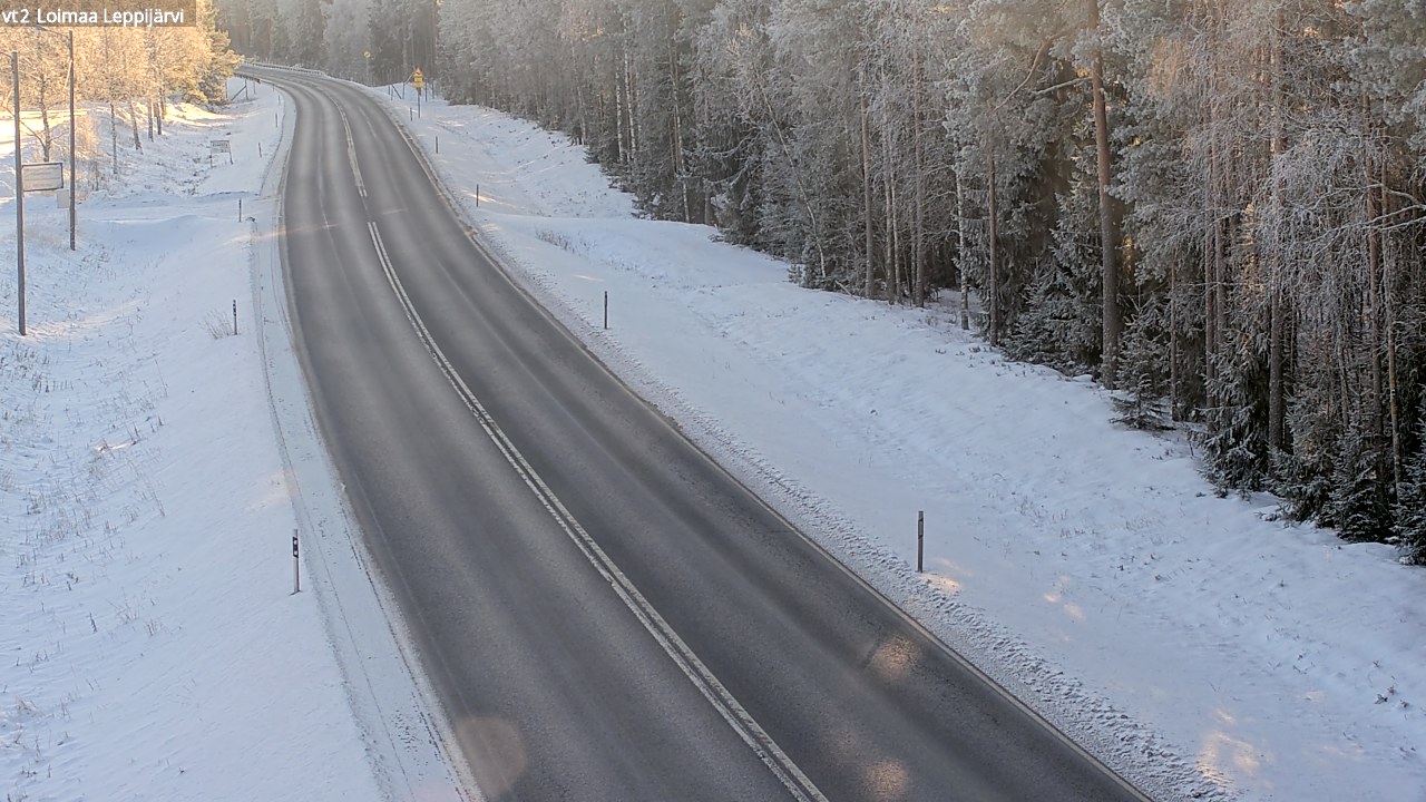 Weather Camera Image Road 2 Loimaa, Leppijärvi, Loimaa, Varsinais-Suomi