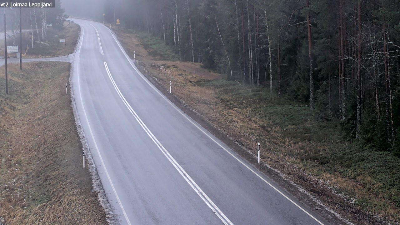 Weather Camera Image Väg 2 Loimaa, Leppijärvi, Loimaa, Varsinais-Suomi