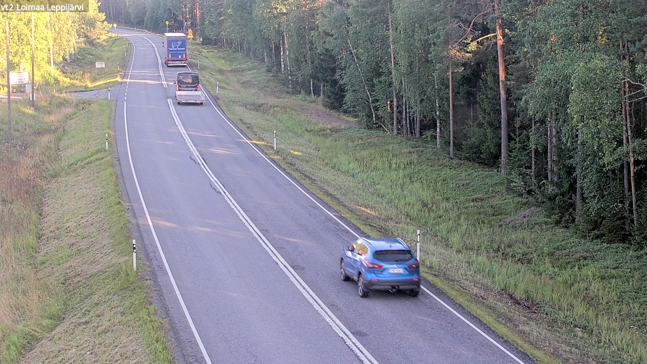 Kelikamerat Kuva Tie 2 Loimaa, Leppijärvi, Loimaa, Varsinais-Suomi