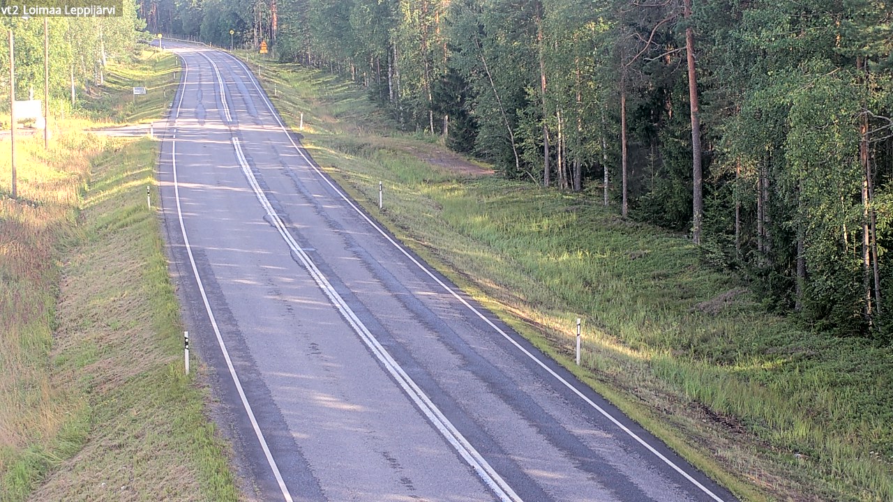 Kelikamerat Kuva Tie 2 Loimaa, Leppijärvi, Loimaa, Varsinais-Suomi