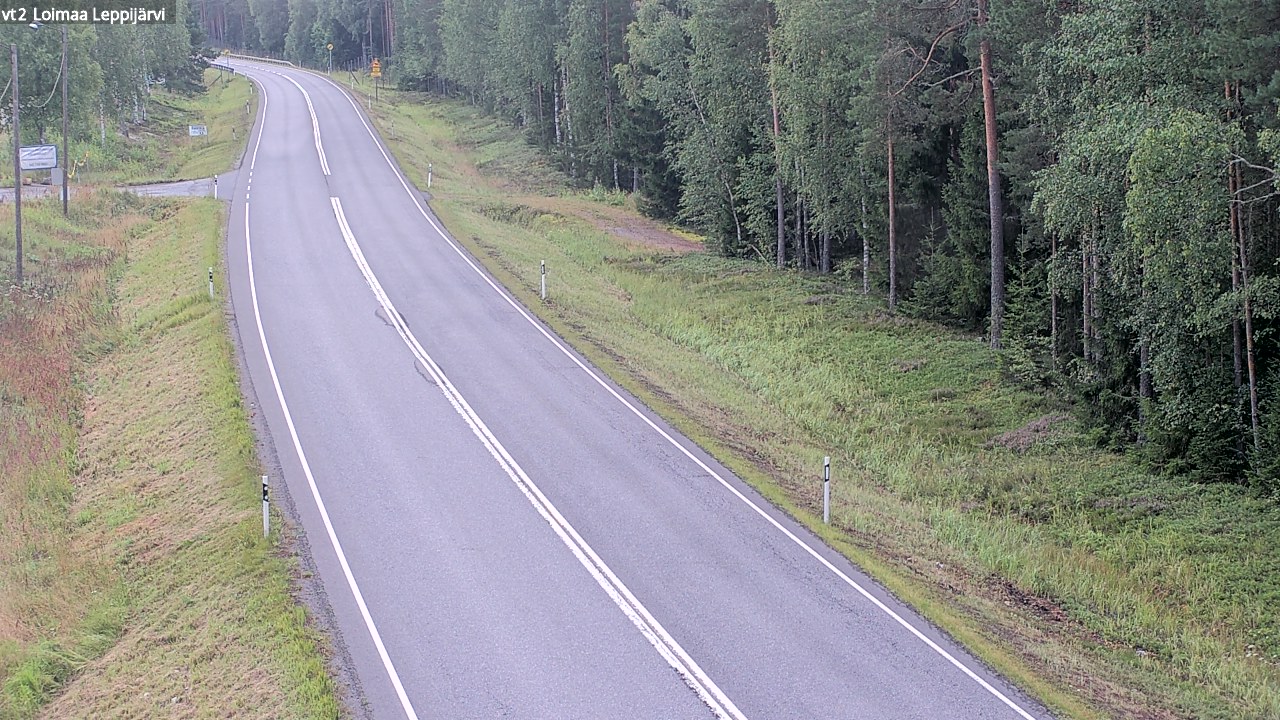 Weather Camera Image Road 2 Loimaa, Leppijärvi, Loimaa, Varsinais-Suomi