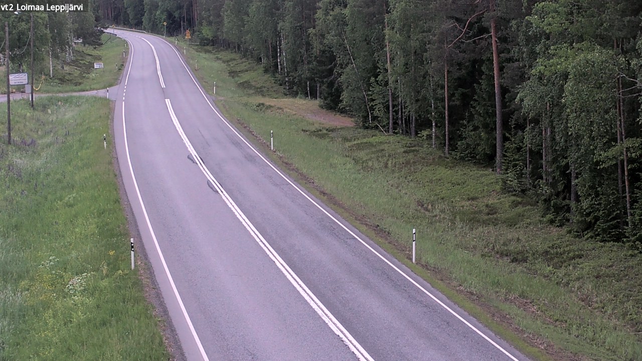 Kelikamerat Kuva Tie 2 Loimaa, Leppijärvi, Loimaa, Varsinais-Suomi