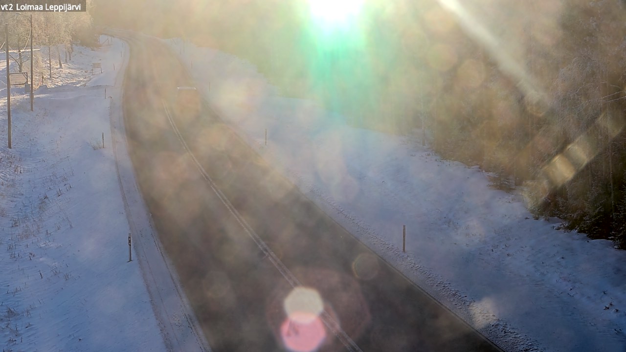 Weather Camera Image Road 2 Loimaa, Leppijärvi, Loimaa, Varsinais-Suomi