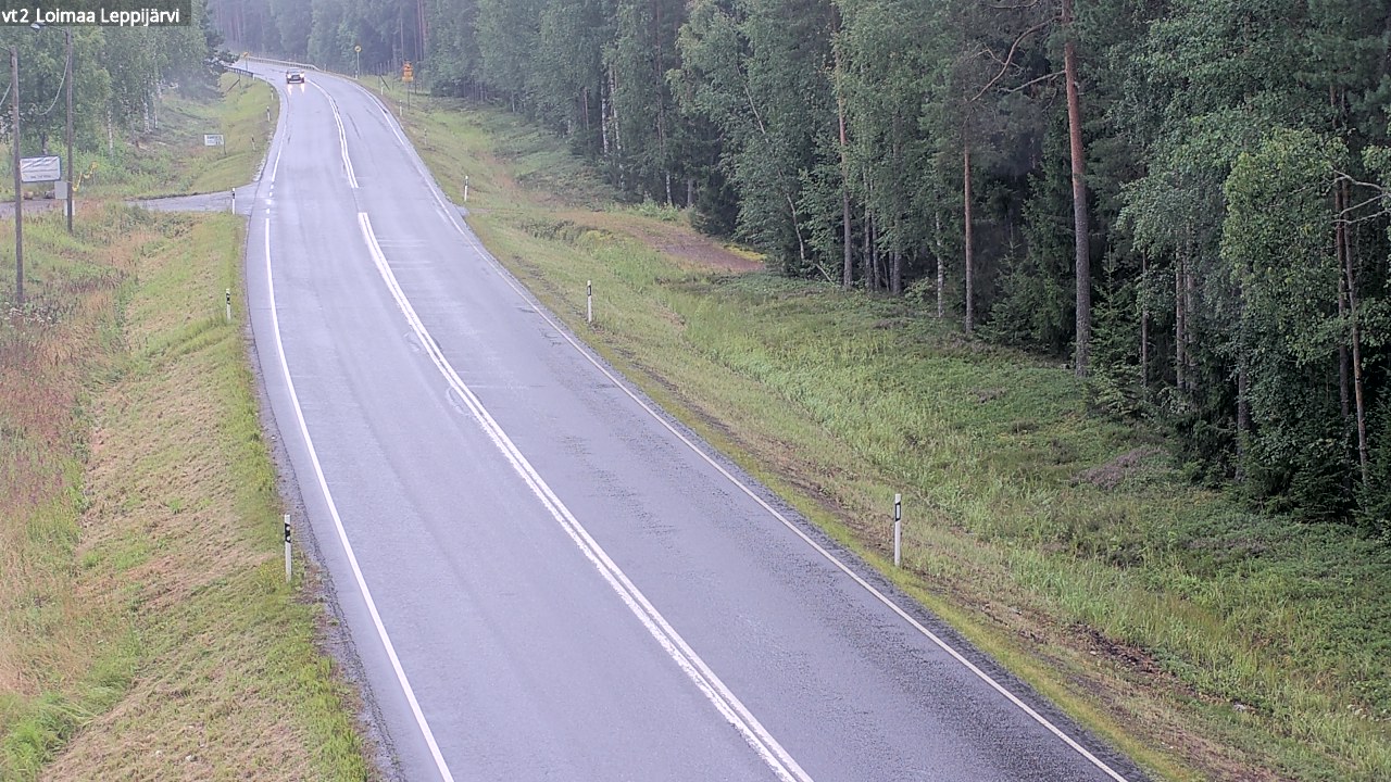Kelikamerat Kuva Tie 2 Loimaa, Leppijärvi, Loimaa, Varsinais-Suomi