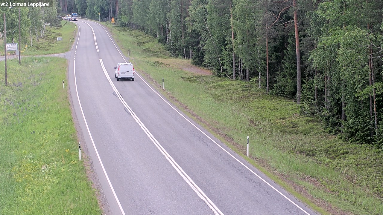 Weather Camera Image Väg 2 Loimaa, Leppijärvi, Loimaa, Varsinais-Suomi