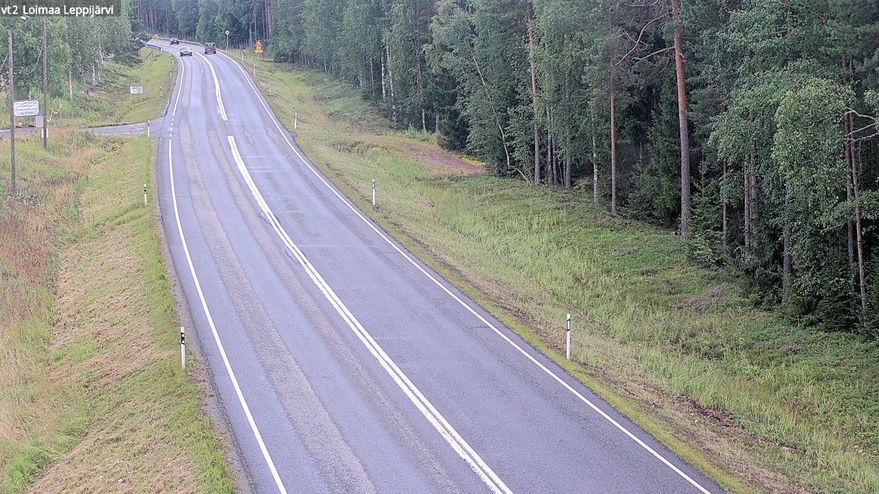Kelikamerat Kuva Tie 2 Loimaa, Leppijärvi, Loimaa, Varsinais-Suomi