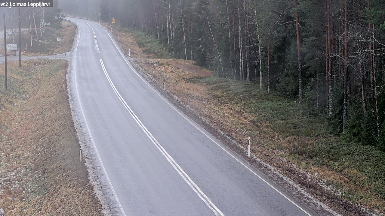 Weather Camera Image Väg 2 Loimaa, Leppijärvi, Loimaa, Varsinais-Suomi