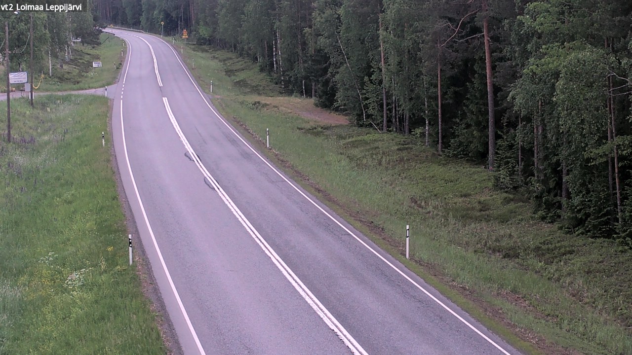 Kelikamerat Kuva Tie 2 Loimaa, Leppijärvi, Loimaa, Varsinais-Suomi