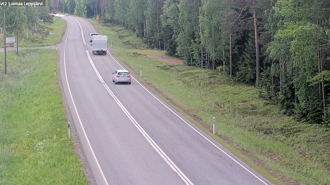 Kelikamerat Kuva Tie 2 Loimaa, Leppijärvi, Loimaa, Varsinais-Suomi
