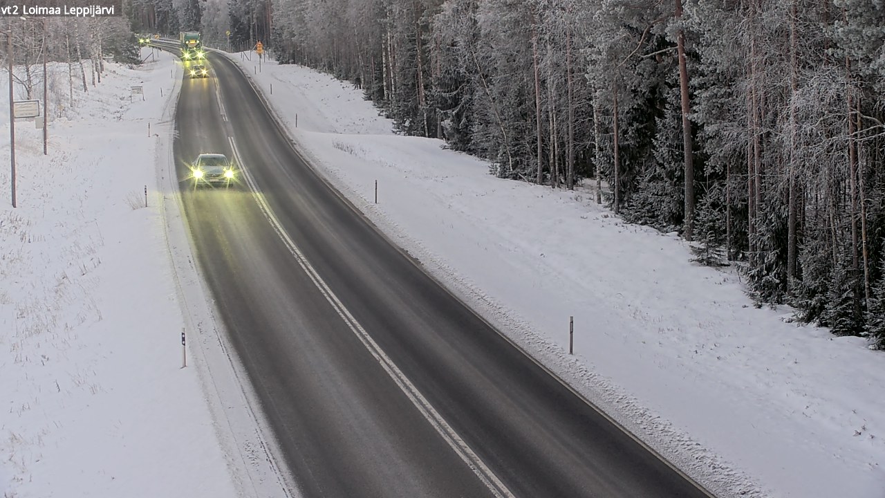 Weather Camera Image Väg 2 Loimaa, Leppijärvi, Loimaa, Varsinais-Suomi
