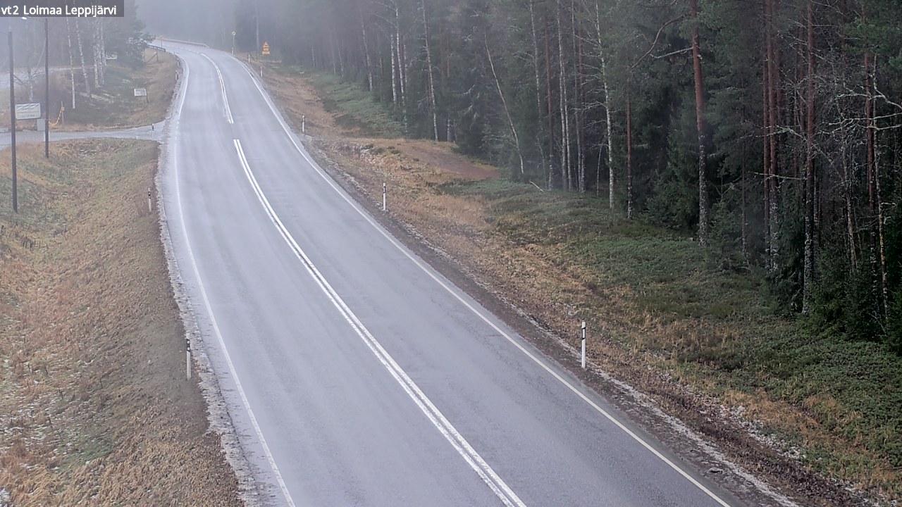 Weather Camera Image Väg 2 Loimaa, Leppijärvi, Loimaa, Varsinais-Suomi