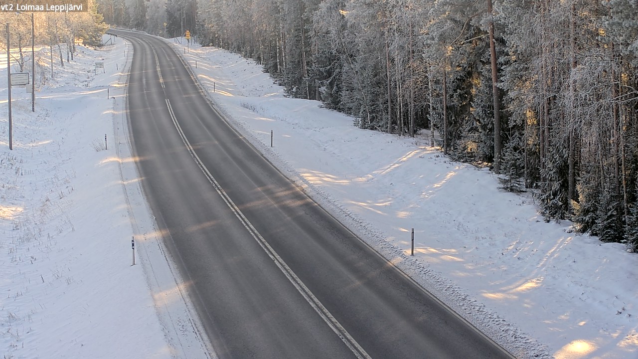 Weather Camera Image Road 2 Loimaa, Leppijärvi, Loimaa, Varsinais-Suomi