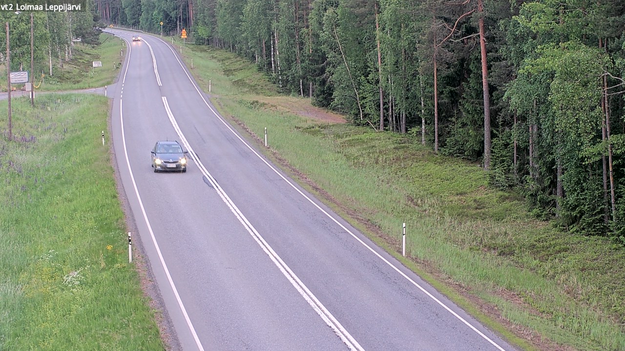 Kelikamerat Kuva Tie 2 Loimaa, Leppijärvi, Loimaa, Varsinais-Suomi
