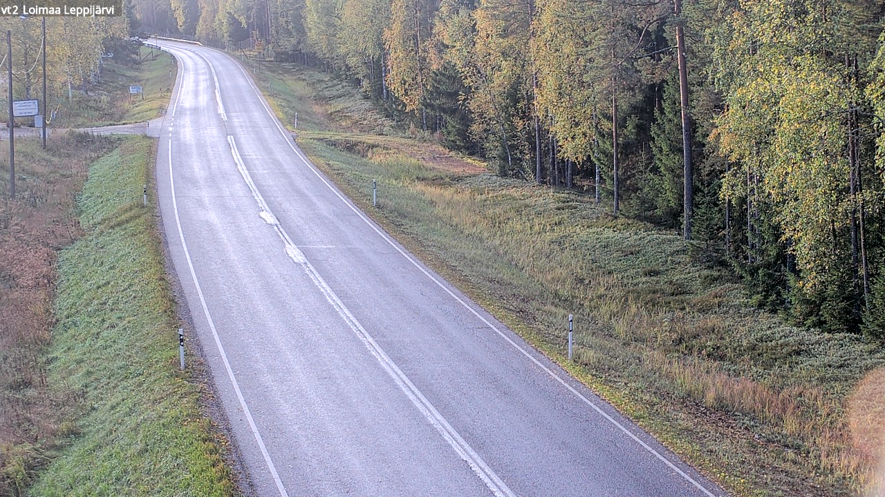 Weather Camera Image Road 2 Loimaa, Leppijärvi, Loimaa, Varsinais-Suomi
