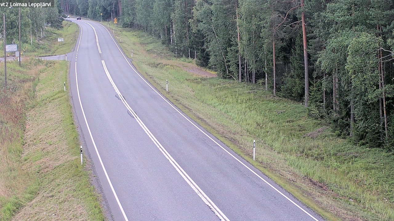 Weather Camera Image Väg 2 Loimaa, Leppijärvi, Loimaa, Varsinais-Suomi
