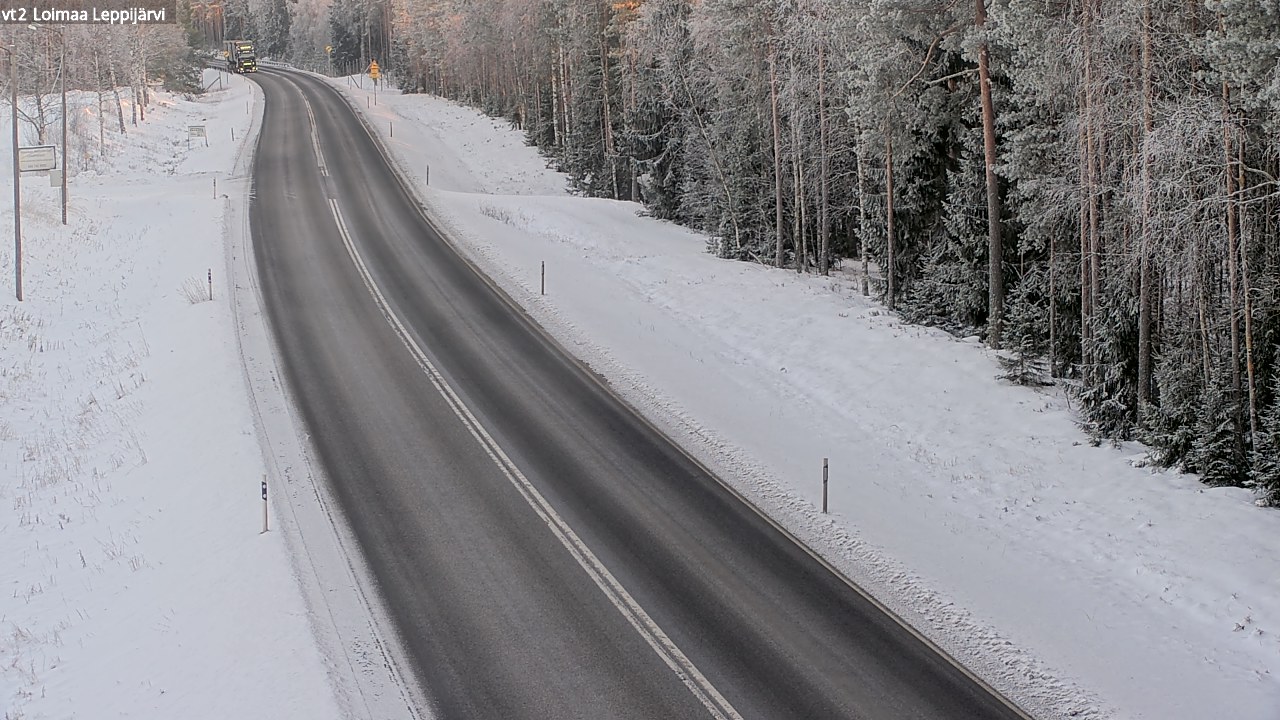 Weather Camera Image Väg 2 Loimaa, Leppijärvi, Loimaa, Varsinais-Suomi
