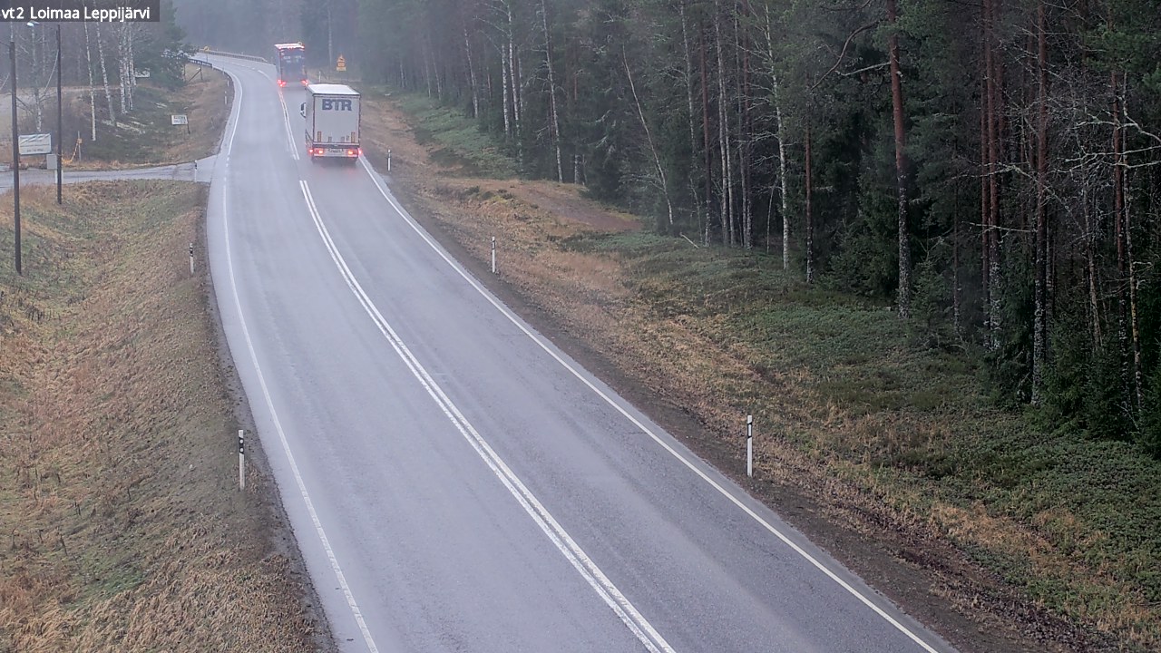 Weather Camera Image Väg 2 Loimaa, Leppijärvi, Loimaa, Varsinais-Suomi