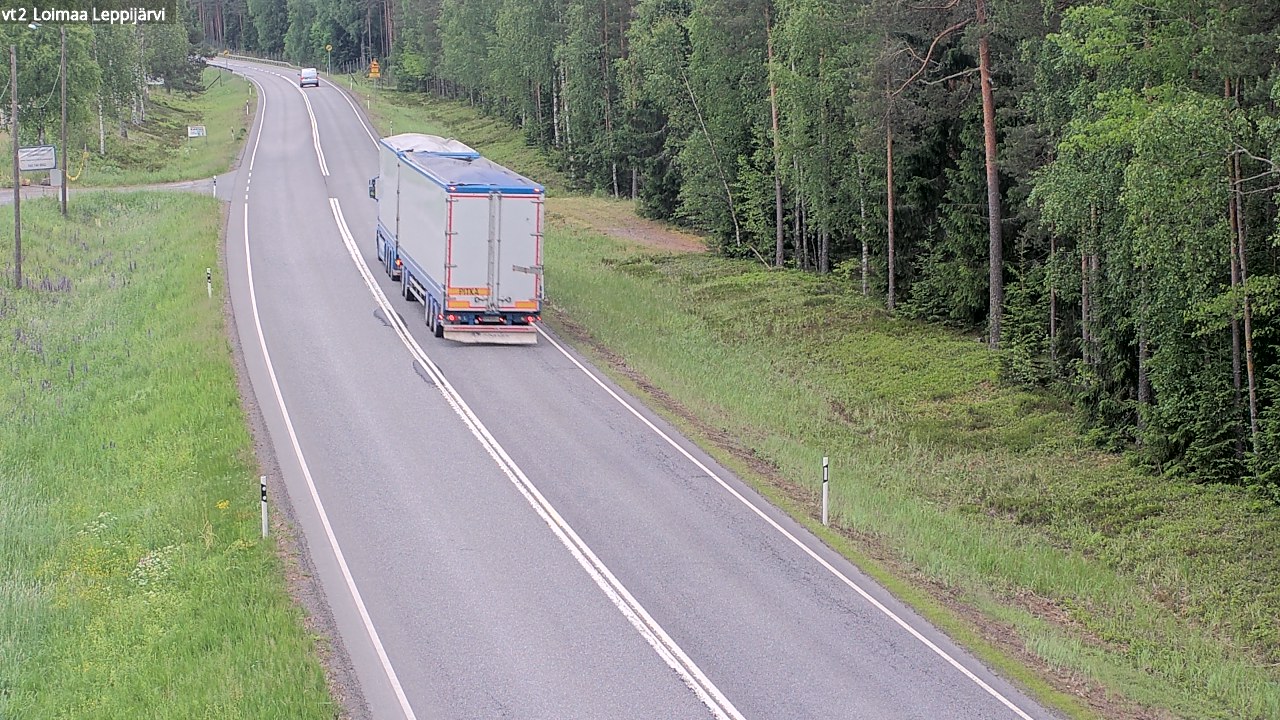 Kelikamerat Kuva Tie 2 Loimaa, Leppijärvi, Loimaa, Varsinais-Suomi
