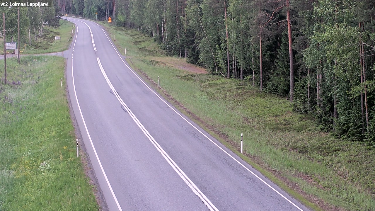 Kelikamerat Kuva Tie 2 Loimaa, Leppijärvi, Loimaa, Varsinais-Suomi