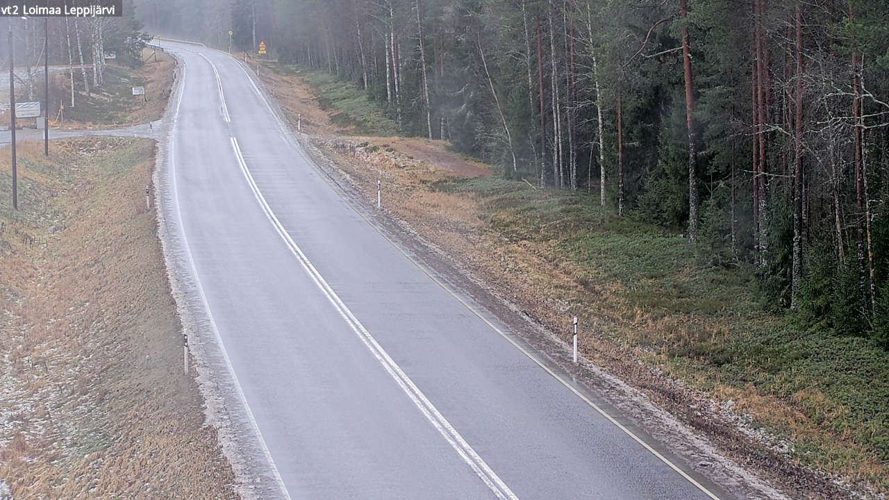 Weather Camera Image Väg 2 Loimaa, Leppijärvi, Loimaa, Varsinais-Suomi