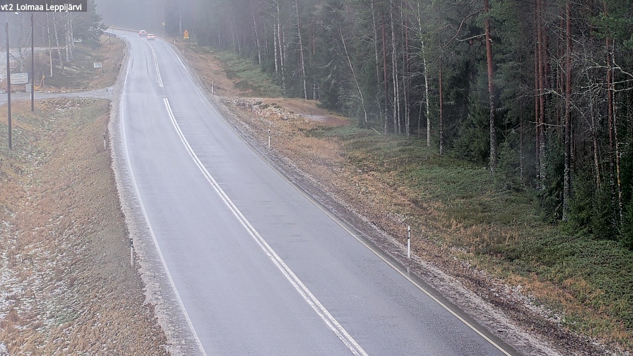 Weather Camera Image Väg 2 Loimaa, Leppijärvi, Loimaa, Varsinais-Suomi