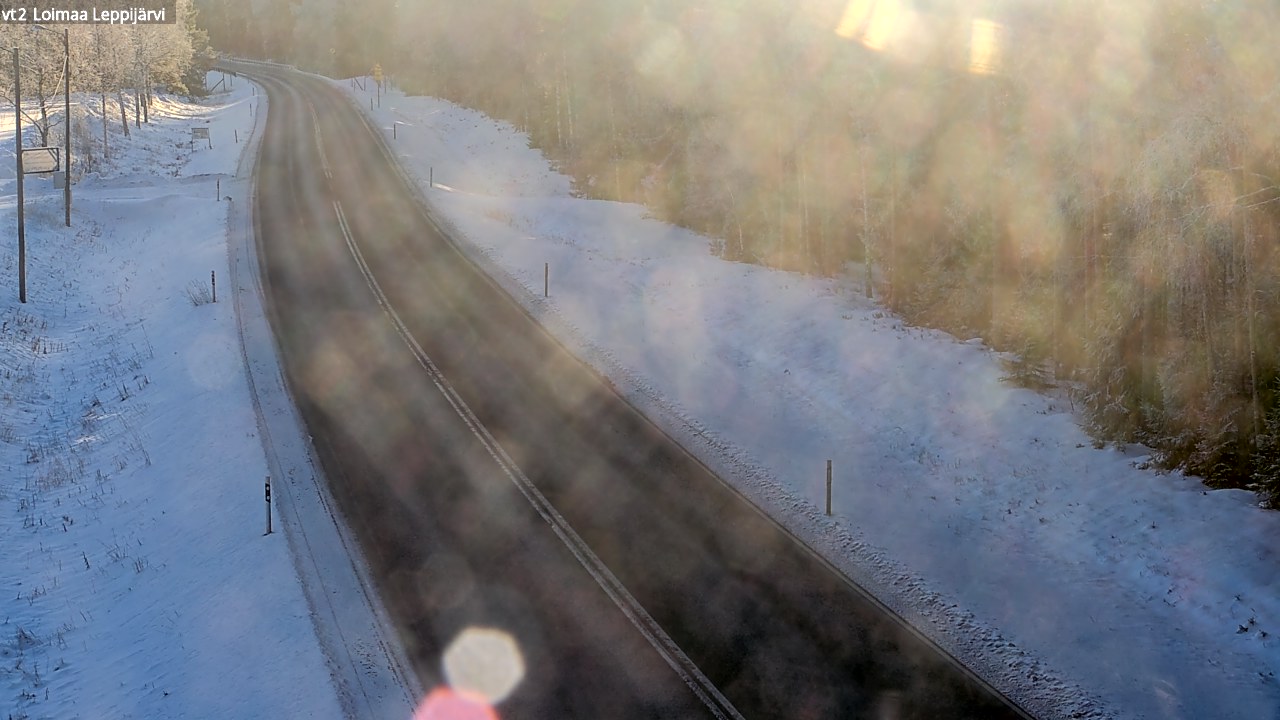 Weather Camera Image Road 2 Loimaa, Leppijärvi, Loimaa, Varsinais-Suomi