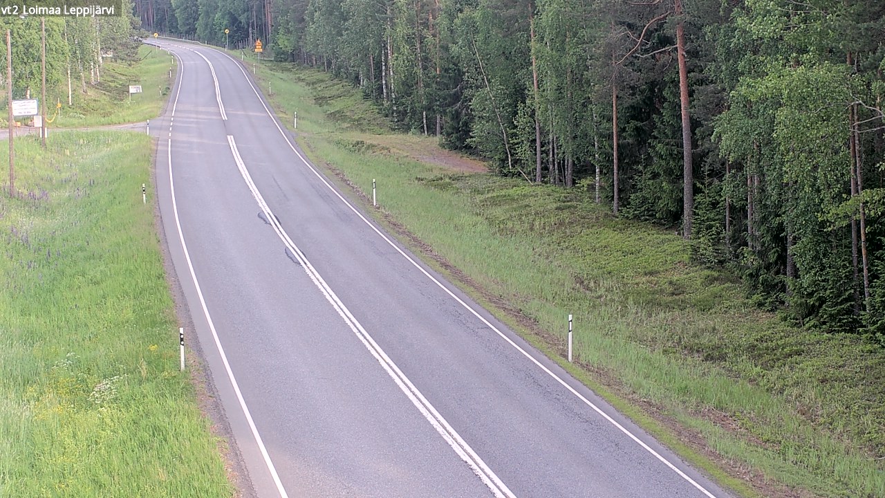 Kelikamerat Kuva Tie 2 Loimaa, Leppijärvi, Loimaa, Varsinais-Suomi