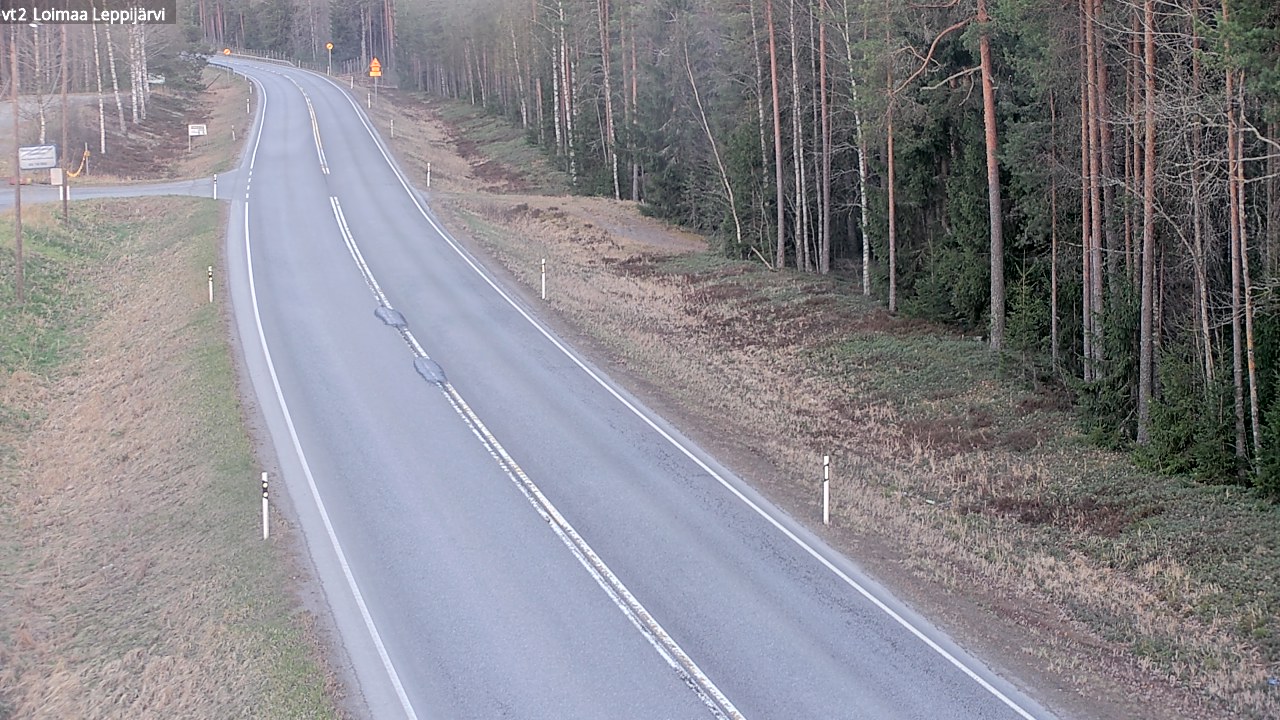Weather Camera Image Road 2 Loimaa, Leppijärvi, Loimaa, Varsinais-Suomi