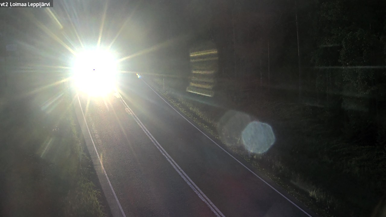 Weather Camera Image Väg 2 Loimaa, Leppijärvi, Loimaa, Varsinais-Suomi