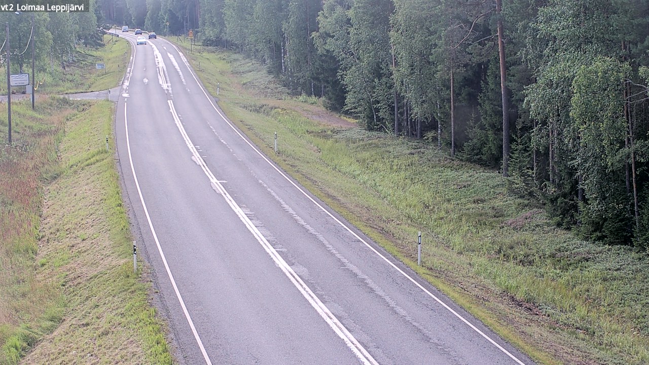 Kelikamerat Kuva Tie 2 Loimaa, Leppijärvi, Loimaa, Varsinais-Suomi